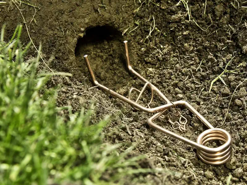 Pièges mécaniques à taupes utilisés par notre taupier à Adriers